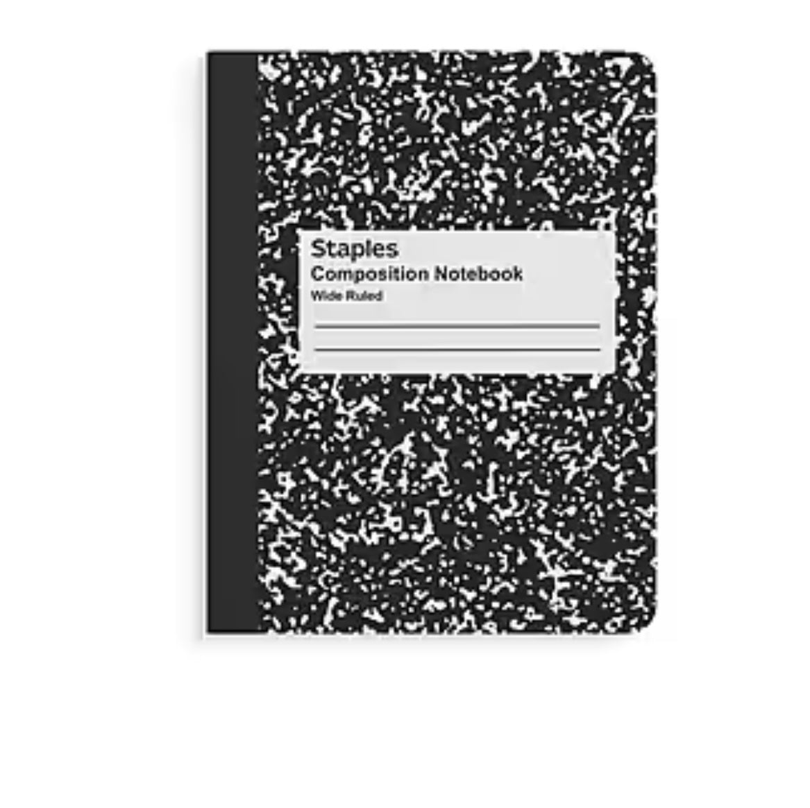 Composition Book wide ruled