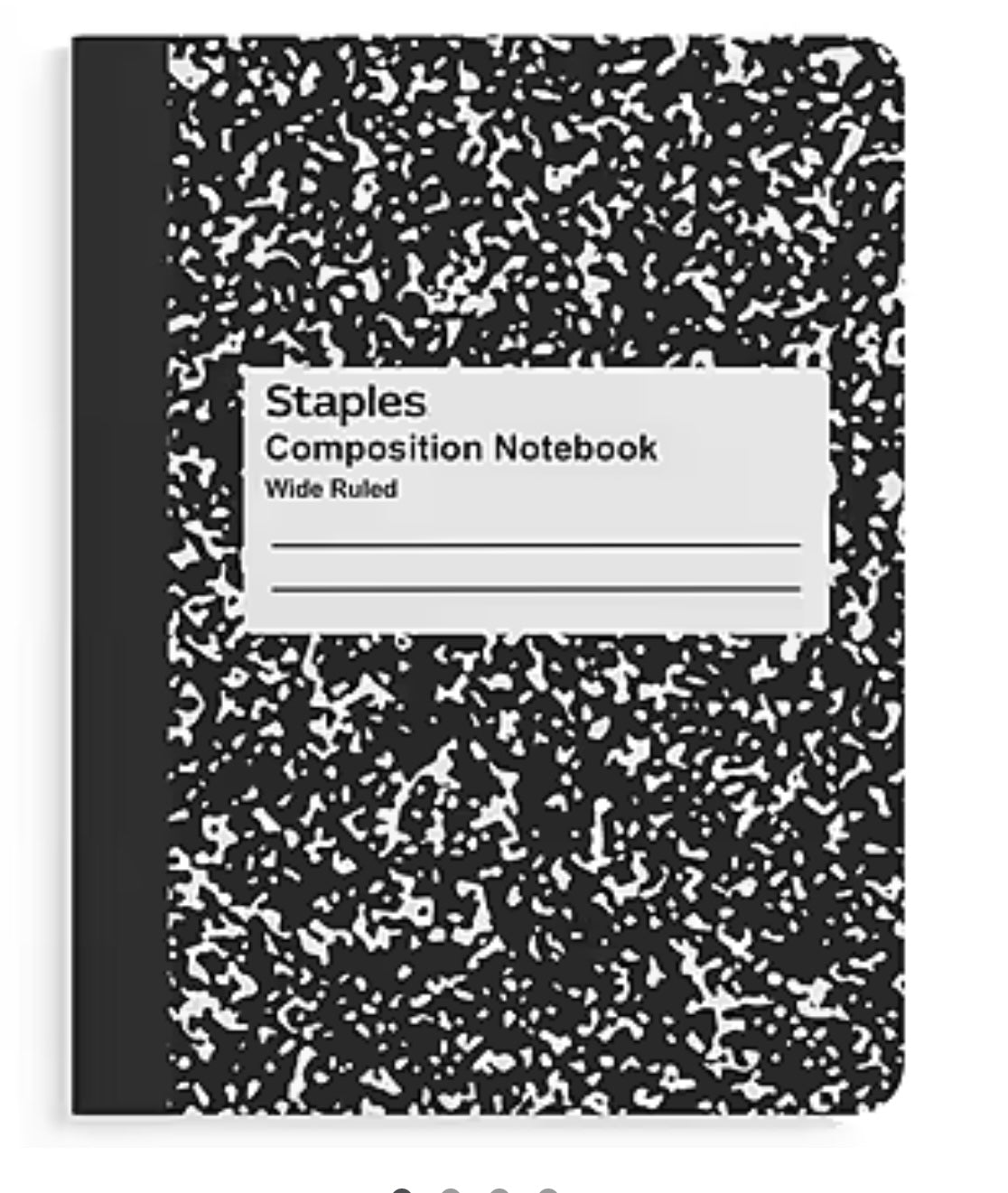 Composition Book wide ruled