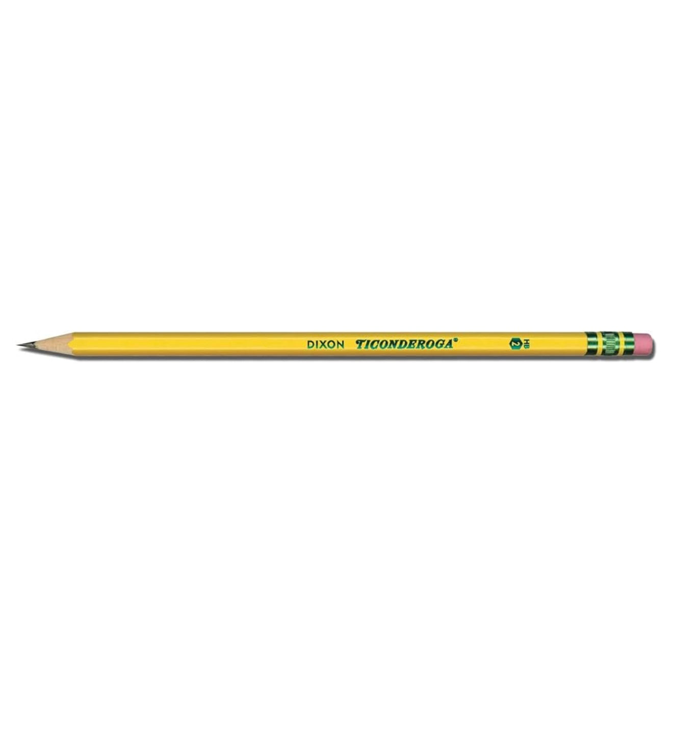 Ticonderoga the world’s best pencil #2 pack of 12 units