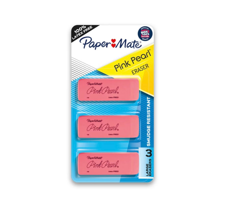 Pink pearl large pack of 3